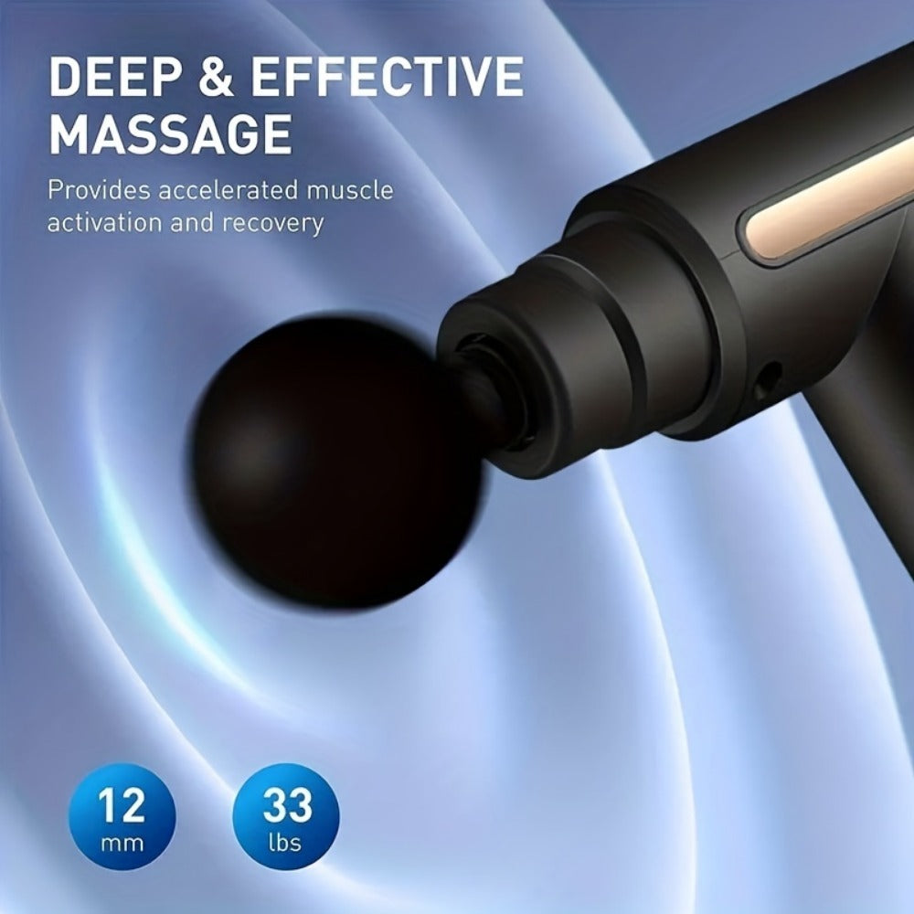 Portable Muscle Relaxer USB Rechargeable Small Massager Mini Fascia Gun